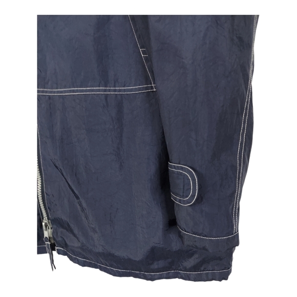 PGA Seniors Championship Advil PRO-AM Size L Go Pak Jacket Rain Wind Navy Blue - Picture 8 of 14